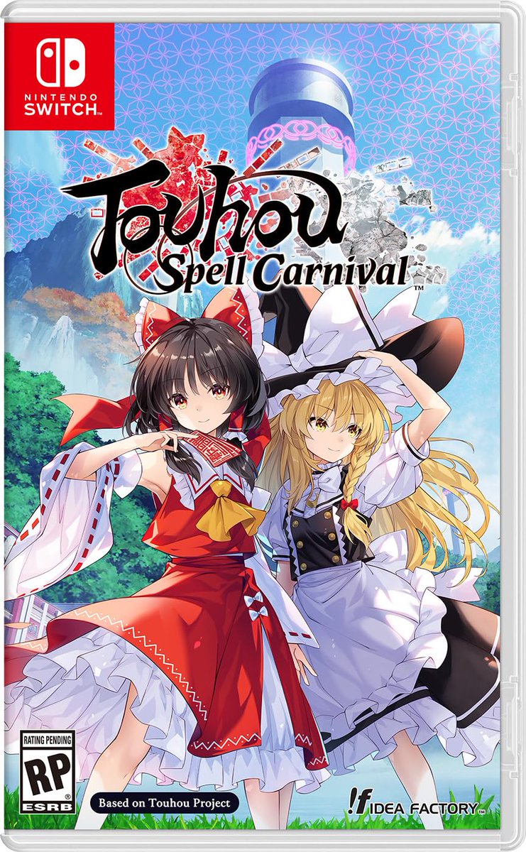 PhysicReleases's tweet photo. Touhou Spell Carnival (PS4/PS5/NSWA) is up for pre-order on Amazon:
NSW https://t.co/GqrczLRPiS
PS5 https://t.co/b4D6gMQNrT
PS4 https://t.co/lYLAZIsLTN #ad
#PreOrderUpdateClickHere https://t.co/KVOdVjUjh3