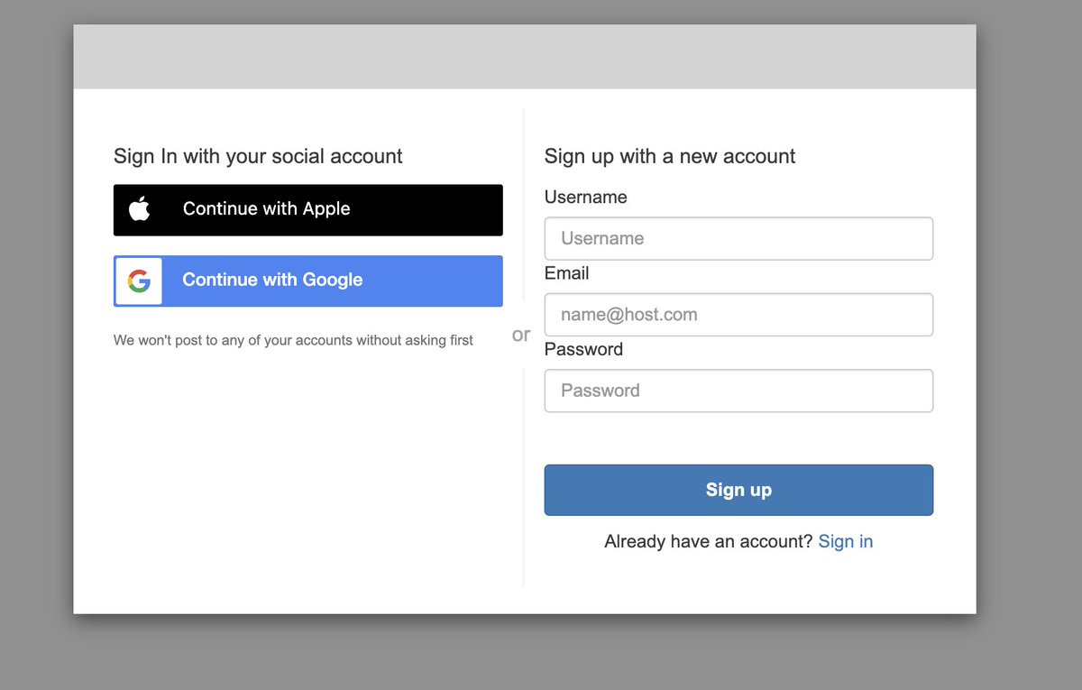 harphies's tweet photo. Finalised SignInWithApple, I always have the notion Integration with Apple is a bit tougher compared to Google but a trial is convincing.
#coding #programming #softwareeengineering #cloudengineering #awscloud https://t.co/ABYm7jIMJM