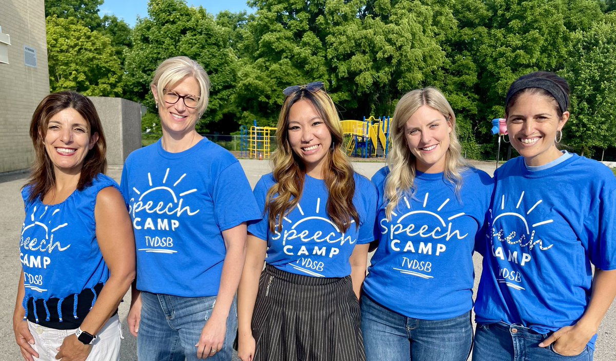 Last week, our team paired up with SW/SSCs to offer a Summer Speech Camp to 108 <a href="/TVDSB/">Thames Valley DSB</a> students in four locations across the Valley. Here are the amazing teams from our London, Elgin and Oxford locations!