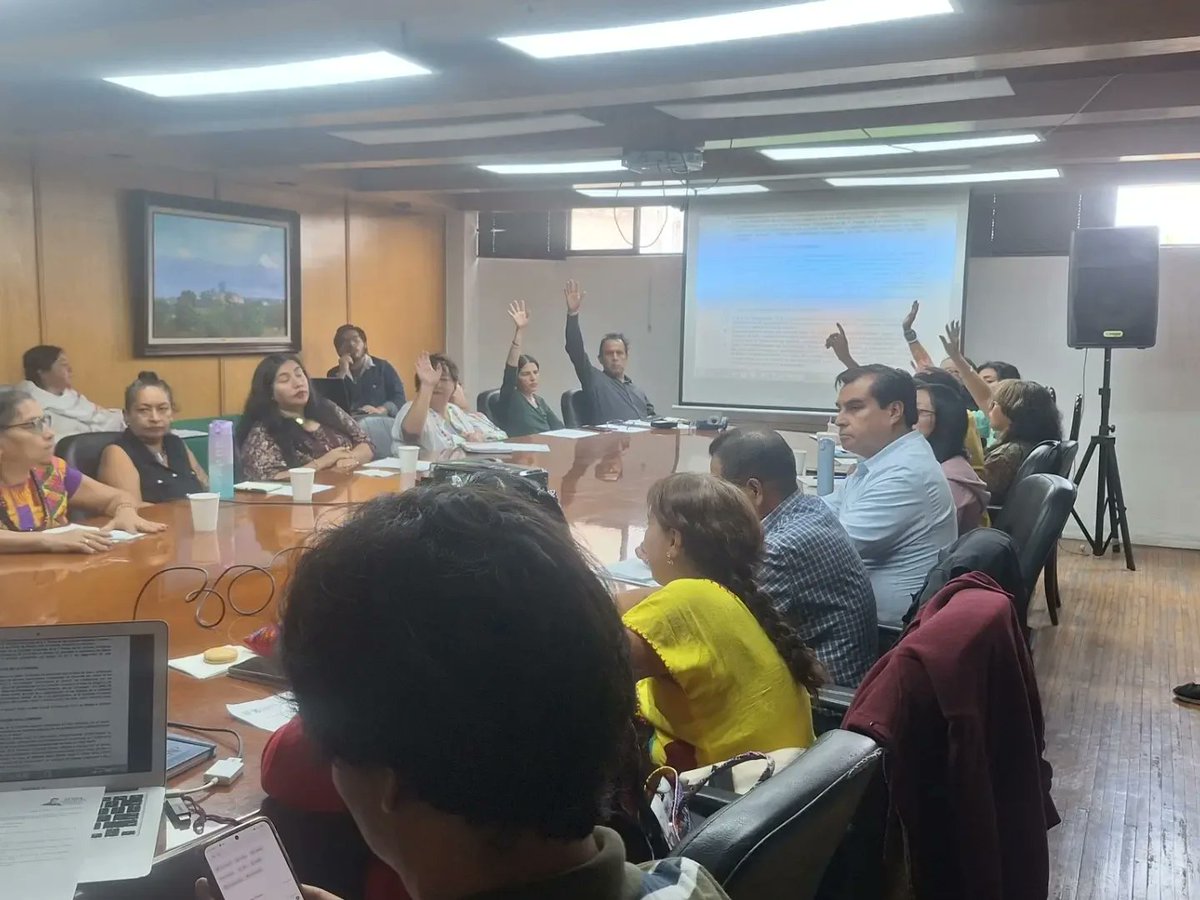 DGINDDECULT's tweet photo. El día de hoy se llevó acabo la segunda sesión de la Comisión Curatorial de la X Fiesta de las Culturas Indígenas, Pueblos y Barrios Originarios de la Ciudad de México, donde se elegió la pintura Lazando Comunidades de la artista Zapoteca Ivette Castillejos.💮🥳👏🏻 #xfcipbo https://t.co/LAqMFe4R0r