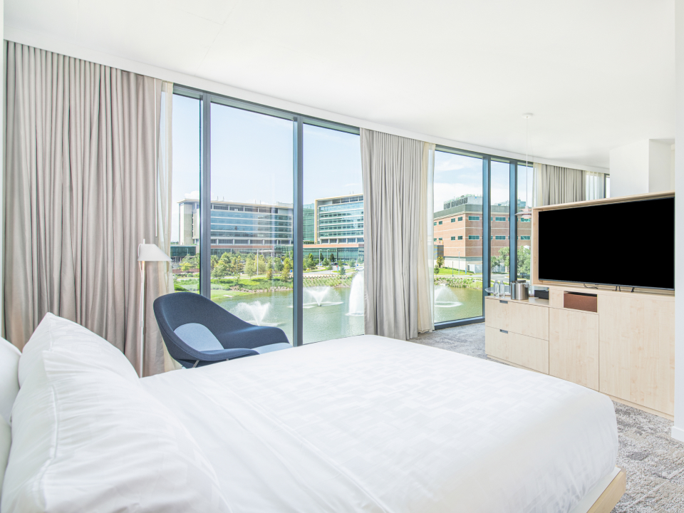 Indulge in an upscale retreat for three-plus nights at #HotelELEO, steps from the #UF campus. Get up to 20% savings on the best available room rate when you book our Stay Three Nights or Longer and Save Package, ideal for extended stays. #GainesvilleFLhttps://bit.ly/3eYb8bh