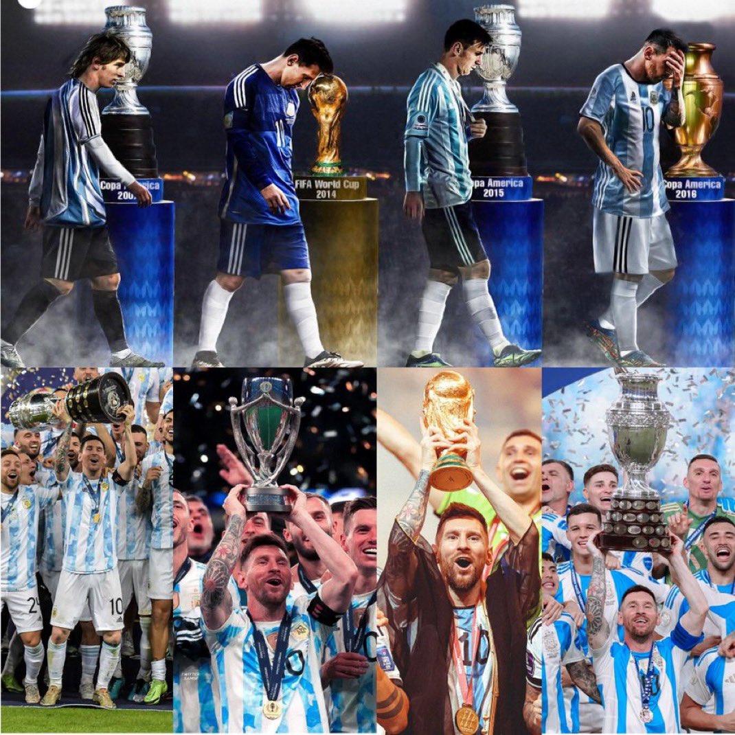 C’est ça avoir un gros mental.
Perdre, se relever et tout soulever