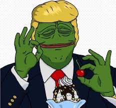 TrumpeErc20's tweet photo. The ticker is $TRUMPE $PEPE https://t.co/6I0a7Jd5id