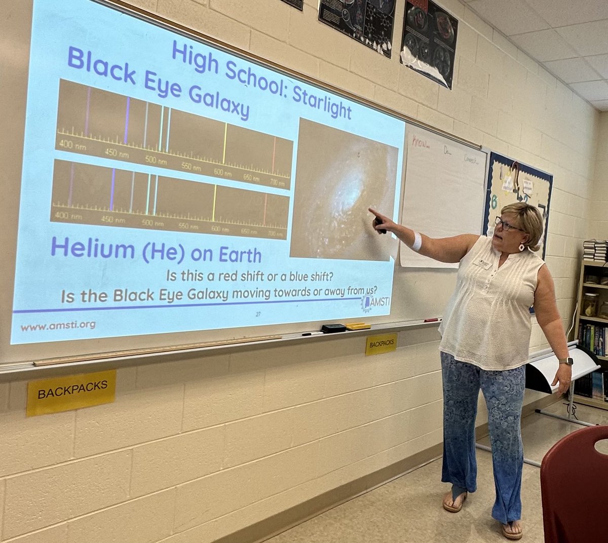 AMSTI_Athens's tweet photo. @AmyLyons_AMSTI had a room full of engaged science teachers at #AMSTIsummer2024 @AMSTI4all @Stovall2Carolyn @AHS_Alabama https://t.co/XJy47ZhFws