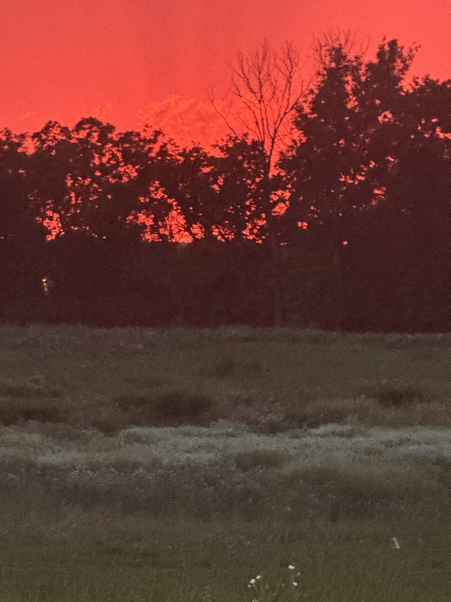 Amazing Wisconsin sky this evening.