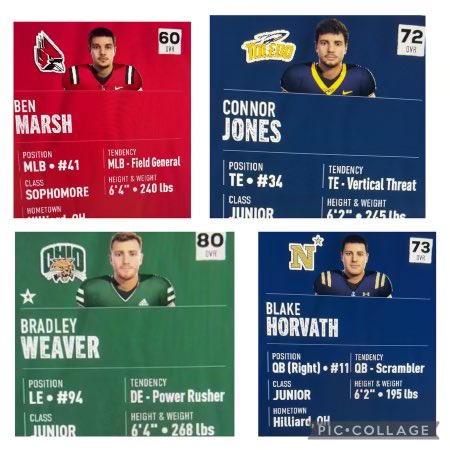 HDarbyFootball's tweet photo. Some Darby Alums making their debut in @EASPORTSCollege https://t.co/cu5nBgqLPw