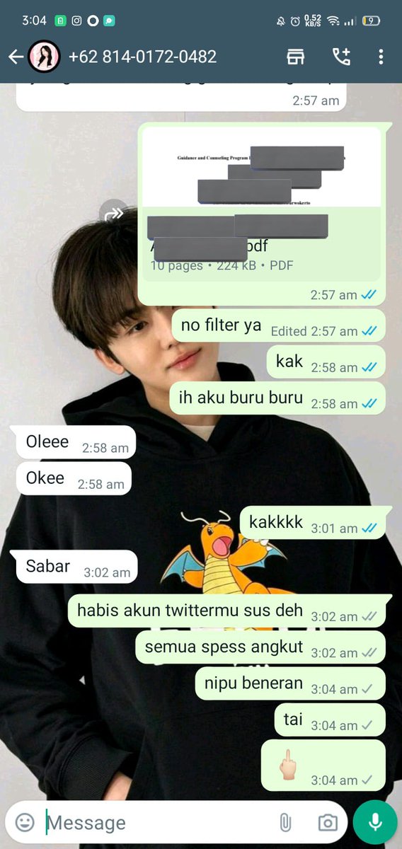 pagi" enaknya spill penipu gk si? tandain ya guys nih akunnya @Erinopenst wa.me/+6281401720482 dia jual semua, dr gestun, apprem, joktug, multitasking ceunah😻🫰 mari silaturahmi 🤍✨

#zonauang