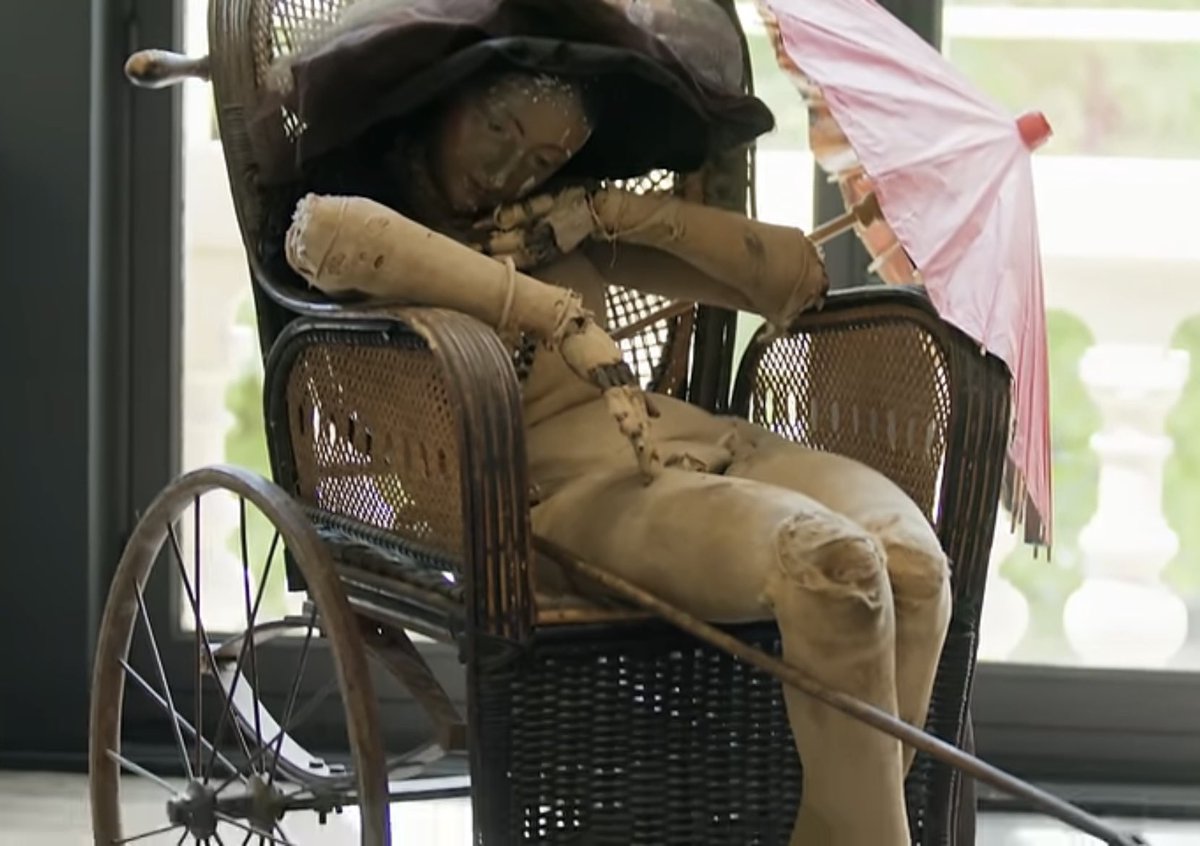 God I love John Galliano. He says that this 100 year old doll