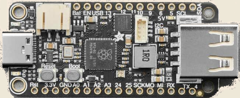 digikey's tweet photo. Use @Adafruit #Feather RP20 USB host with BleuIO to create #BLE application 

More here: https://t.co/wci8TITcdi https://t.co/YneeGDpuGD