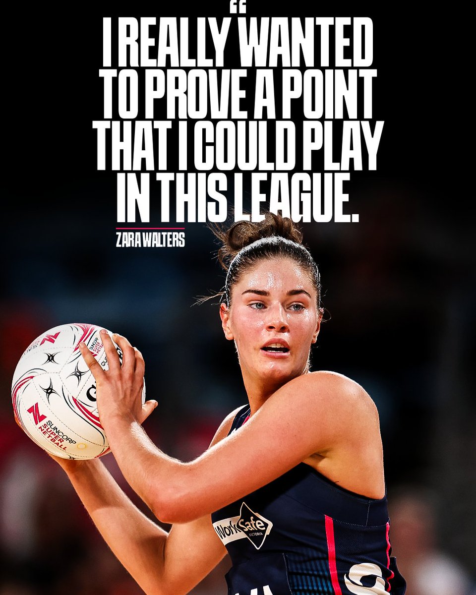 “I got the opportunity through Hannah’s injury and took it with both hands."

Zara Walters is fit, firing and flourishing within the Vixens program. 

READ 👉 supernetball.com.au/news/vixen-you…