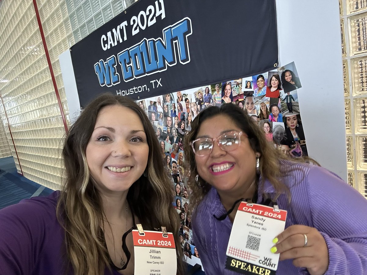 Today I was so blessed to present with <a href="/MsSandyYanes/">Sandy Yanes</a> at <a href="/CAMT_TX/">CAMT Conference</a>. Our session focused on supporting our Math Coaches. I couldn’t have asked for a better day at #CAMT24 #WeCount