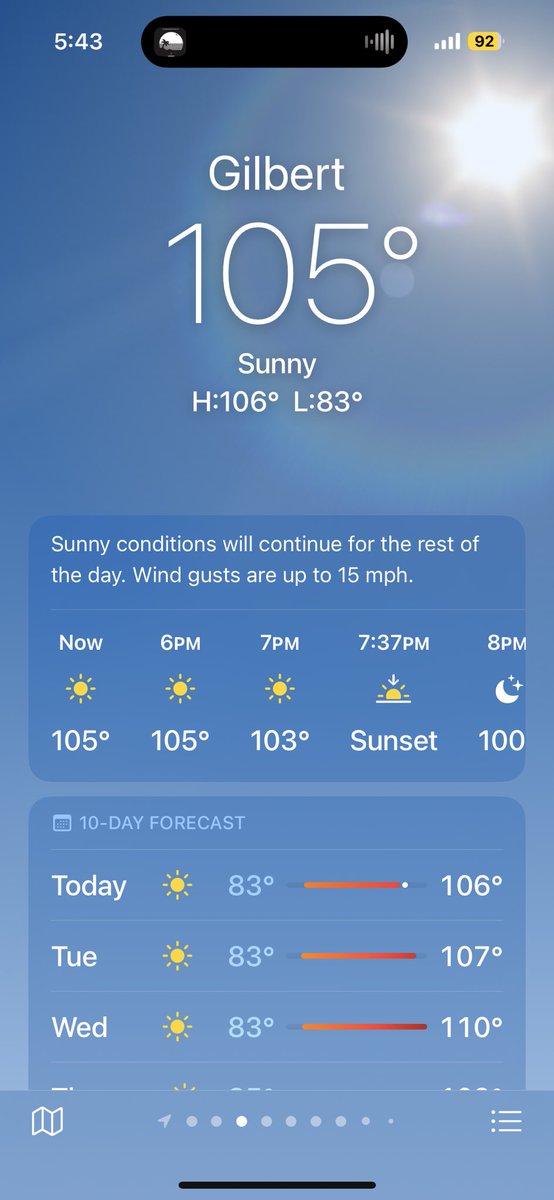 the ac's broken at my work, and it is just the perfect time for it 🫣