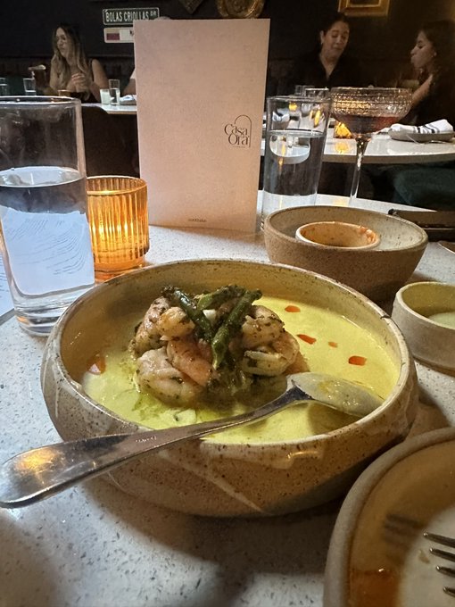Dinner at Casa Ora, Brooklyn. Thank you Kah 😘💋 https://t.co/sWAwaCIUBA<a href="/tag/talent"class="tags"><span>#talent</span></a>