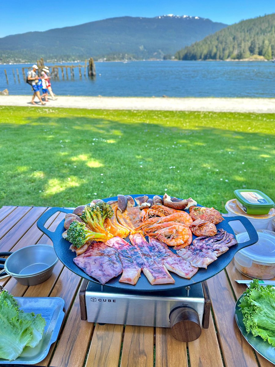 khaleedshdefat's tweet photo. What are some good places for camping and barbecue on the beach in Vancouver? https://t.co/CmczHl6EPi