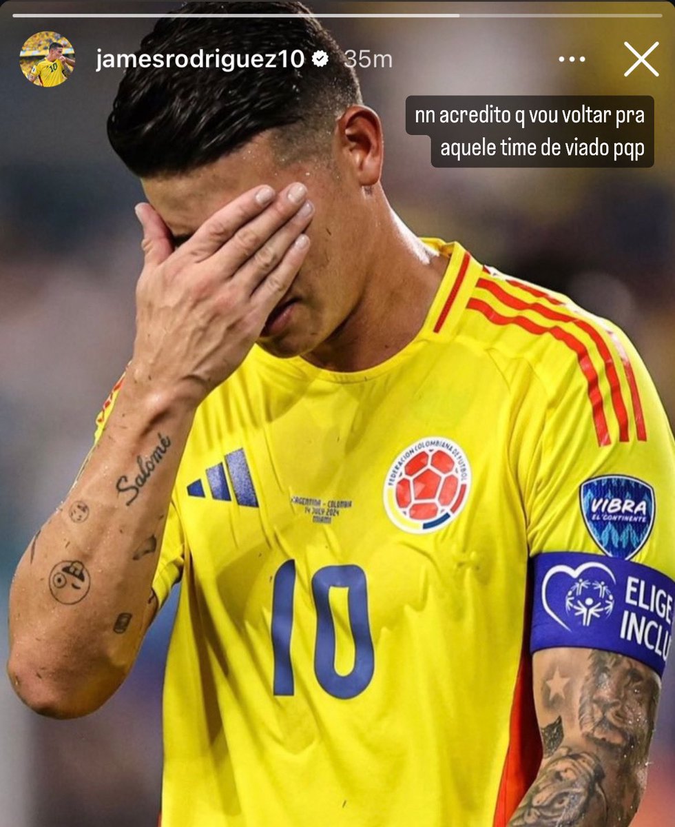 calma aí james não é assim tbm