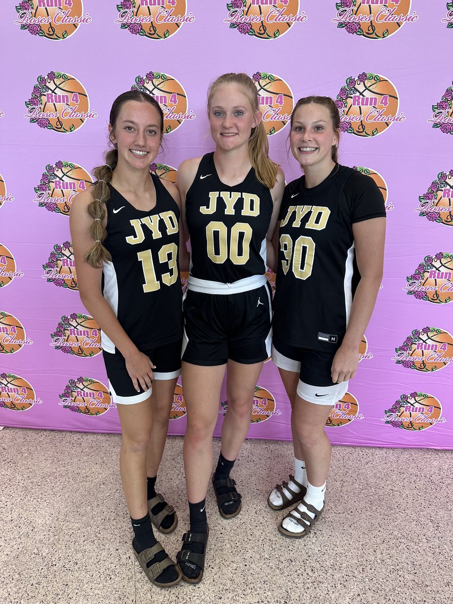 Lexi Rice (@lexiiriice) on Twitter photo Headed to the semi-finals!!
‼️ Tomorrow @ 10:16 on court 45 ‼️
<a href="/JYDBasketball/">Tulsa JYD Girls Basketball Club</a> <a href="/TalbyJustus/">Talby Justus</a> Headed to the semi-finals!!
‼️ Tomorrow @ 10:16 on court 45 ‼️
<a href="/JYDBasketball/">Tulsa JYD Girls Basketball Club</a> <a href="/TalbyJustus/">Talby Justus</a>