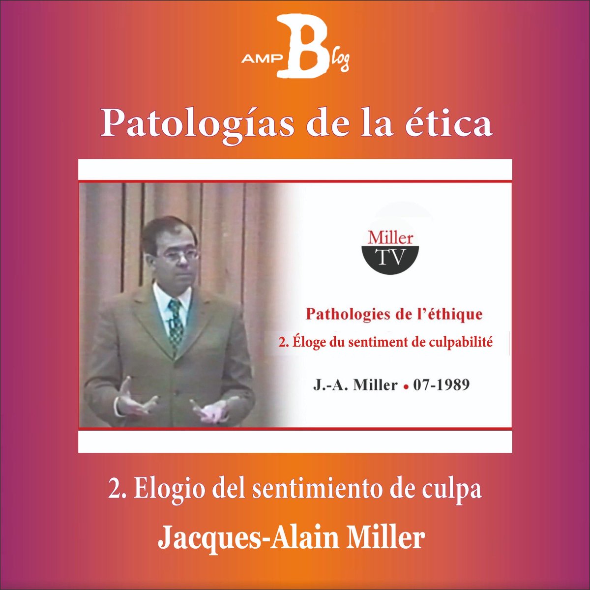 Avichey's tweet photo. “La posición subjetiva, es la posición de un sujeto que juzga su propia palabra”. “El esfuerzo del sujeto se define como un deber de decir, un deber de decir que permita comprender”. Jacques-Alain Miller.
#ampblog
En el Blog de la AMP👇
https://t.co/fYHq8pssUx https://t.co/JTt2SK04sF