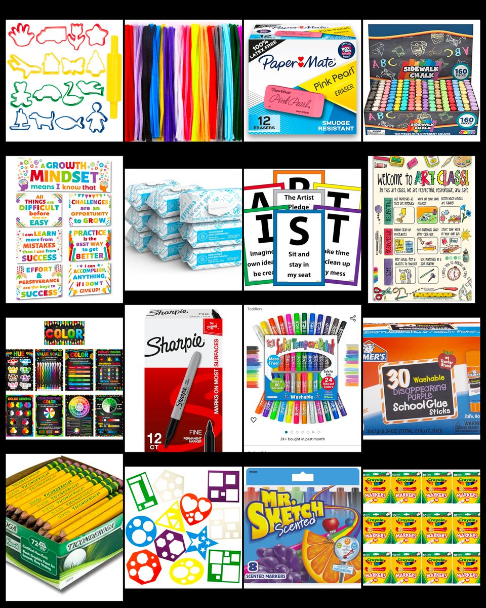 Because <a href="/amazon/">Amazon</a>  prime day is coming up and online shopping runs the world, I thought I would share my list of all the goodies that could enhance my art classroom and the education experience for my students. 

Here it is 👇🏽
amazon.com/hz/wishlist/ls…