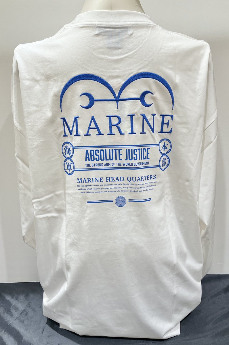 【新商品】INCRM×ONE PIECE
MARINE L/S T-SHIRT WHITE
XS/S/M/L/XL
各13,200円(税込)

レジにて販売中！
#麦わらストア #ONEPIECE