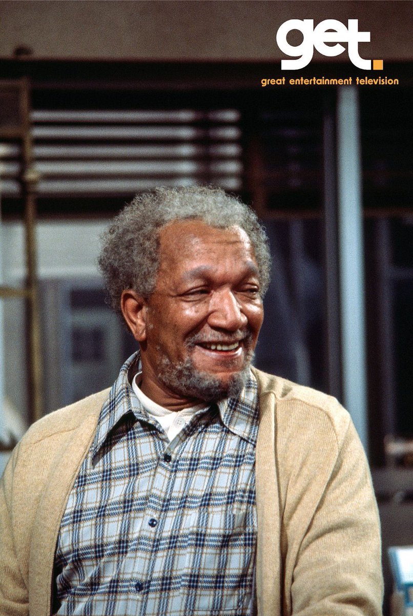 getgreattv's tweet photo. A person comes to visit, claiming that he and Fred were friends 40 years ago. But Fred has no recollection of who she is.

Catch the late night chuckles on Sanford and Son at 2a ET on Great Entertainment Television. https://t.co/pbS3dAeYGX