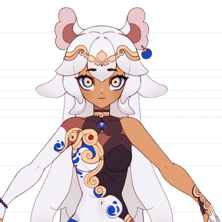 komflake's tweet photo. Tan and dark skin designs I did ! 
some of em are vtubers <3 https://t.co/NziN6X1Mfu