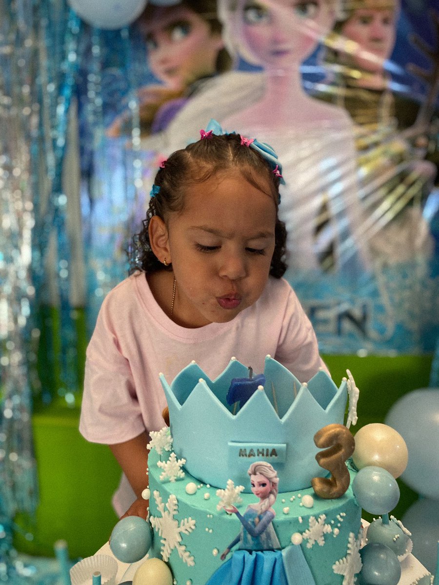 Me tocó esperar hasta tu tercer año para pasar un cumpleaños contigo, Te amo hija, Feliz cumpleaños mi amor. 3️⃣🥳🎂❤️