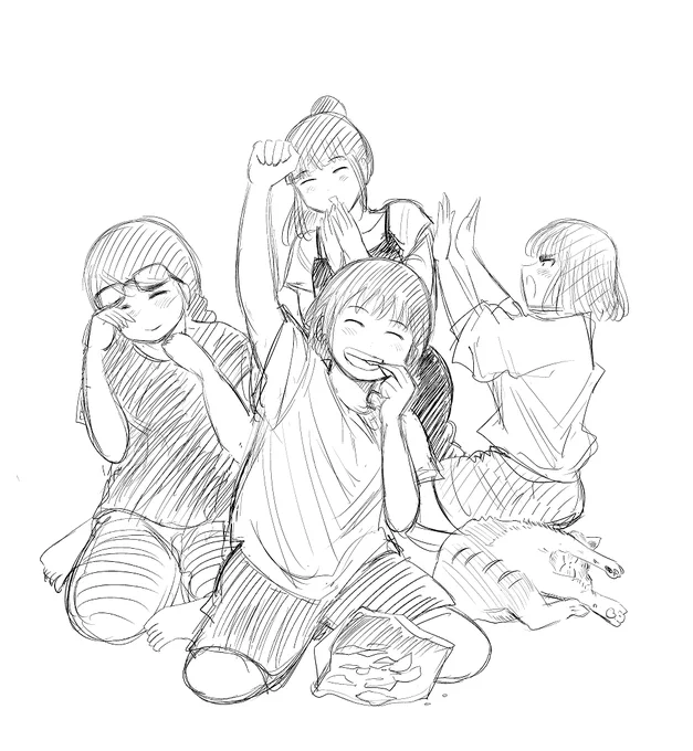 東京五輪の柔道競技実施期間に毎日あげてた絵です。
アニメ開始前で未見のかたも多いかと思うので、再掲ですが。① 