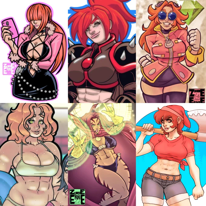 Gingers and their boobs.