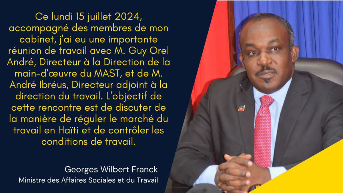 Georges Wilbert Franck (@wilbertfranck) on Twitter photo 