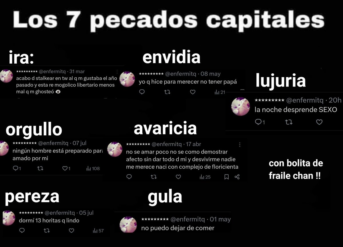 angelofhismind's tweet photo. che gordi, ¿no se te ocurrió que no te toman en serio porque sos un termotanque de grasa con complejo de nena chiquita y petit cuando lo único petit que tenés es la carencia de amor paternal? ¿criticar te llena el alma igual que comerte todo lo que encontrás? andá a vomitar dale https://t.co/EWTQrBDJFJ