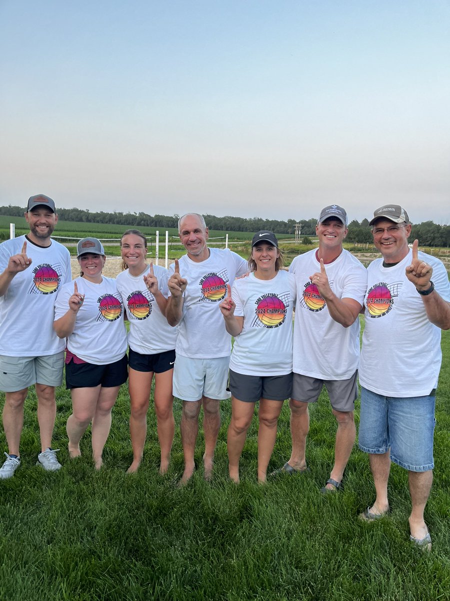 AdamsCattle's tweet photo. Last week, our teams showed off their skills at our 3rd Annual Sand Volleyball Tournament at @Kinkaiderbrew Congrats to our winning team and thanks to all who came out! https://t.co/VoKwgrYZ3c