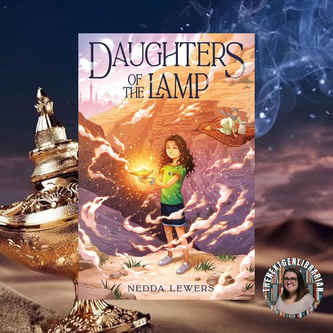 thenextgenlib's tweet photo. A new #MG #fantasy #adevnture #book perfect for fans of Aladdin, Percy Jackson & Arabian fairy tales: https://t.co/Tvy9OuqucV @NeddaLewers #librarytwitter #booktwitter #librarian #bookrecommendation #librarians https://t.co/jbrebWxNvq