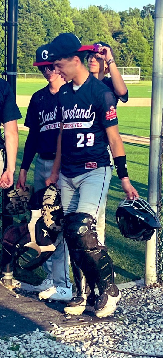 Win! BHM Buckeyes 18u heading to the OPL Championship Game on Wednesday at 8:30pm in Lakewood. Patrick #22 pitched an awesome game! <a href="/Dyln32808377/">Dyln</a> #throwoutatsecond