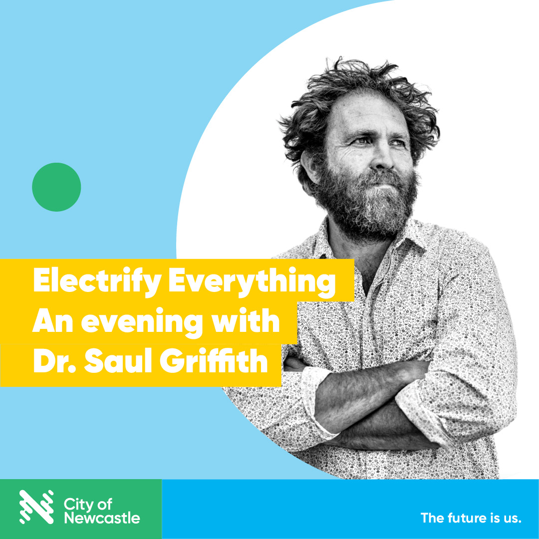 We are excited to be heading to Newcastle to electrify everything! Our co-founder and chief scientist <a href="/GriffithSaul/">Saul Griffith</a> will be speaking at a free event hosted by <a href="/CityNewcastle/">City of Newcastle</a> as part its launch of the Empowering Newcastle series. Grab your ticket today: bit.ly/EmpoweringNewc…