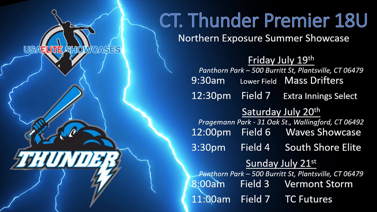 We are home in CT this weekend. LET’S GO! ⚡️⚡️