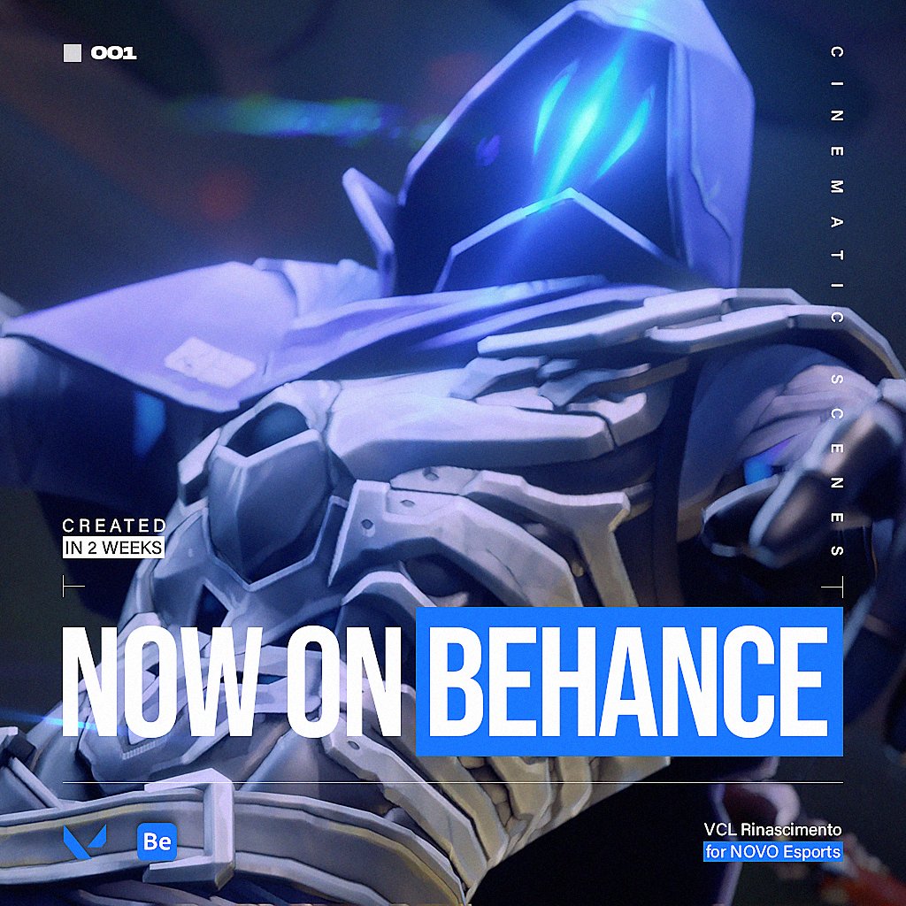 syfuvfx's tweet image. NOVO ESPORTS | VCL PLAYOFF | NOW ON BEHANCE

Finally, after 1 month, I finished my entire project. Thanks for giving me the opportunity to work for NOVO and VCL Rinascimento!

CHECK THIS OUT: behance.net/gallery/203333…