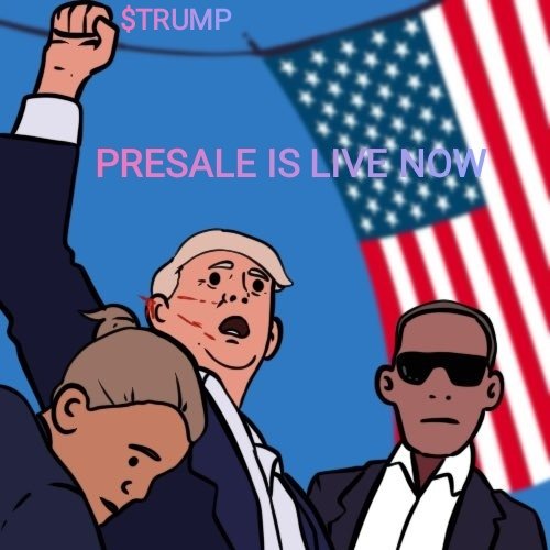 Thesolanatrunp's tweet image. $TRUMP Public PreSale is LIVE!
Crossed 1000 $Sol
Min 0.3 SOL
Send SOL to;
BTNTowLeKpQ65J1S9XJBjHezQ54hyuZ8Ugy7tbs8gf31
We accept the last 1000$SOL