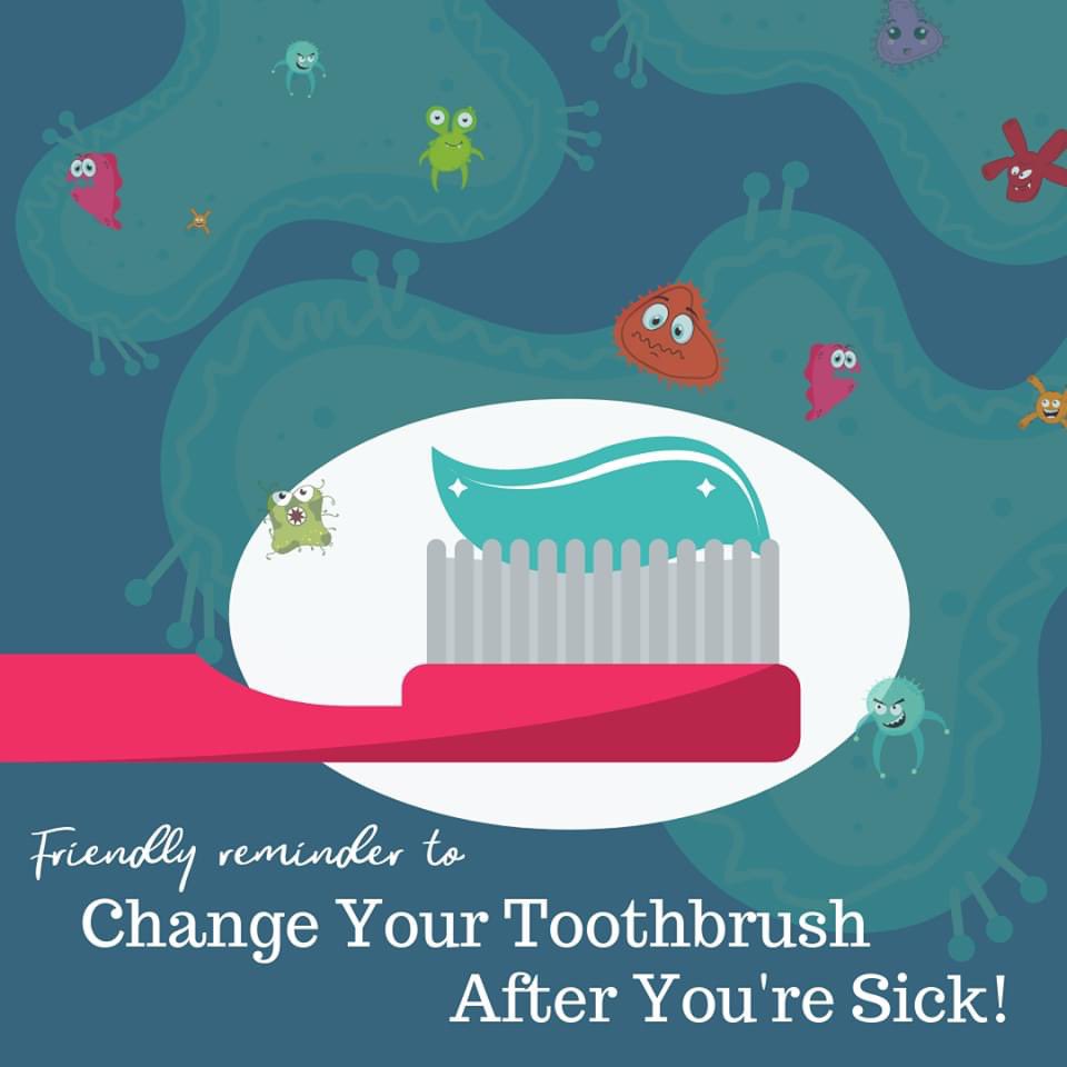 SwinneyDental's tweet photo. Your #toothbrush matters! Change it out every 3 months or if you’ve been sick in any way!
#oralhealth #stayhealthy #brushandfloss #smile #smilecare #SwinneyDental #nocavities #invisalignsmiles https://t.co/tosrE2SHet