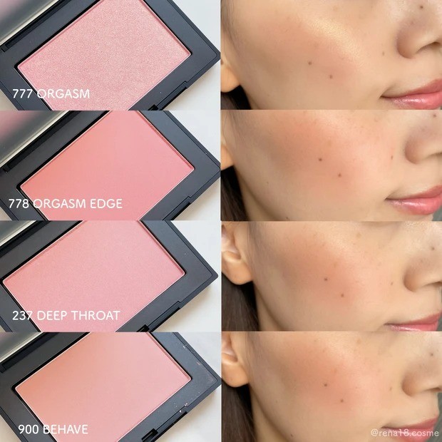 22年ぶりにリニューアルした #NARS のチーク「ブラッシュ N」を