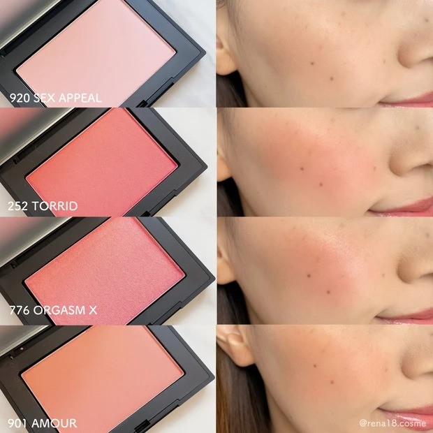 22年ぶりにリニューアルした #NARS のチーク「ブラッシュ N」を