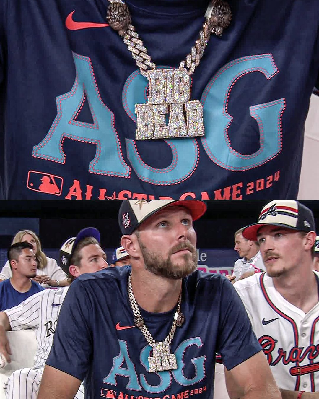 SportsCenter on X Chris Sale s chain at the 2024 Home Run Derby https t 7Or2chgTtz X