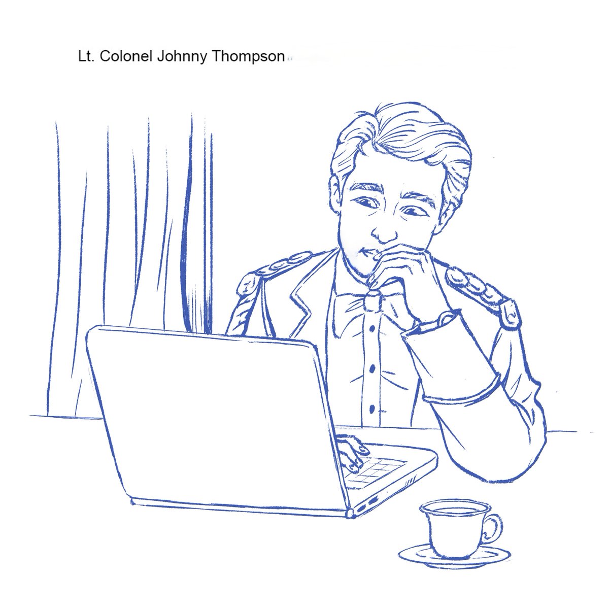 DaveSeow's tweet photo. TEASER: Lieutenant Colonel Johnny Thompson plays a pivotal role in my new children's ebook (hopefully a hardcopy will be coming soon) The Royal Pup Pack: Catastrophe at the Palace. #Jonnythompson #JohnnyThompson @LTCOLJohnnyThompson https://t.co/jpBKF0B3QB