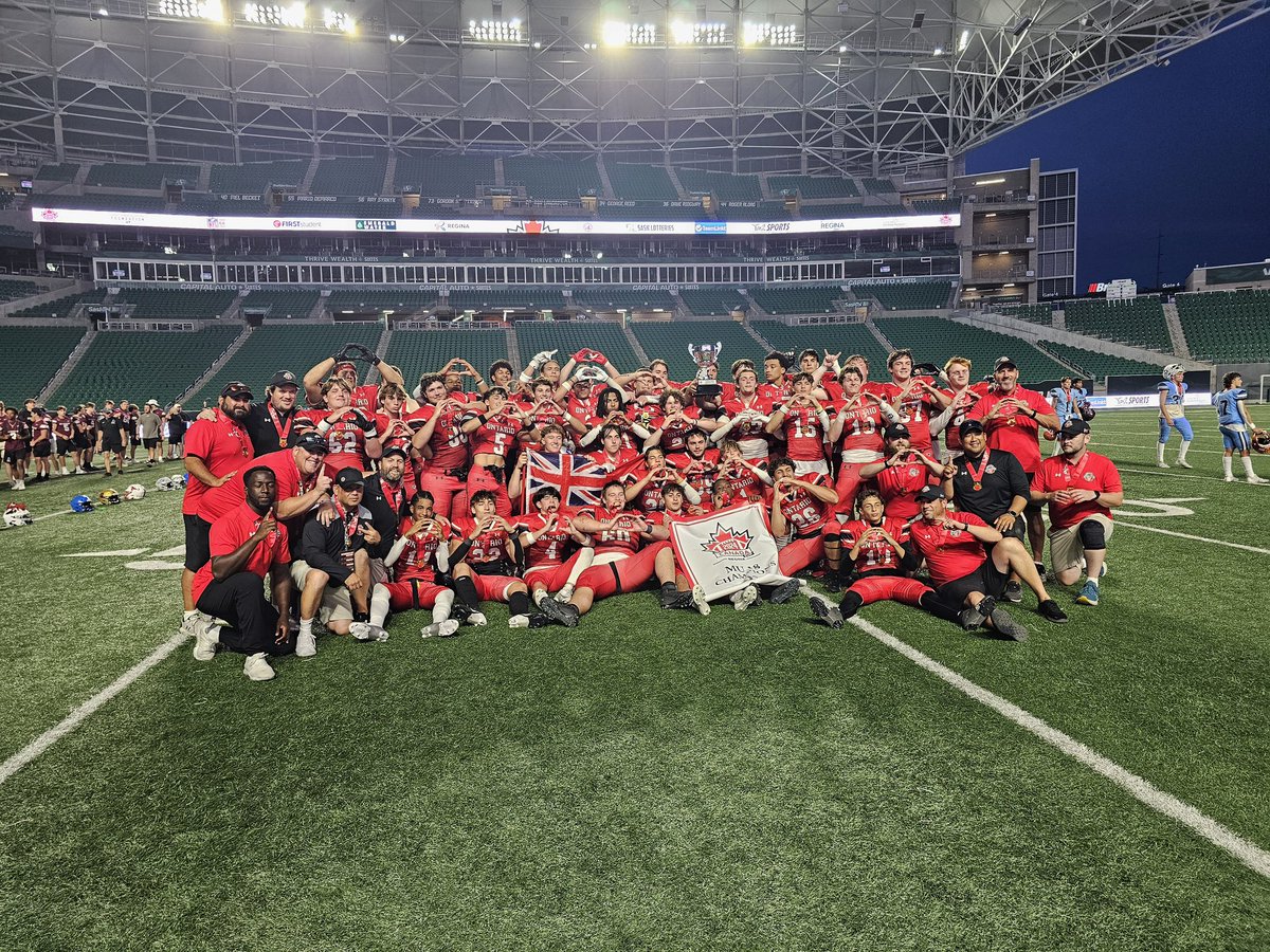 Riley Chalmers (@rileychalmersqb) on Twitter photo We brought home the GOLD🏆. Thank you <a href="/FootballOntario/">Football Ontario</a> and all my coaches and teammates for an incredible two weeks of football. I’m grateful to have been selected as the Offensive MVP for the semi final and championship games.
<a href="/CoachGalloway/">Todd Galloway</a> <a href="/marksurya88/">Coach Mark Surya</a> <a href="/QBMotion/">QBMotion</a> <a href="/ShoWill33/">Shomari Williams</a> We brought home the GOLD🏆. Thank you <a href="/FootballOntario/">Football Ontario</a> and all my coaches and teammates for an incredible two weeks of football. I’m grateful to have been selected as the Offensive MVP for the semi final and championship games.
<a href="/CoachGalloway/">Todd Galloway</a> <a href="/marksurya88/">Coach Mark Surya</a> <a href="/QBMotion/">QBMotion</a> <a href="/ShoWill33/">Shomari Williams</a>