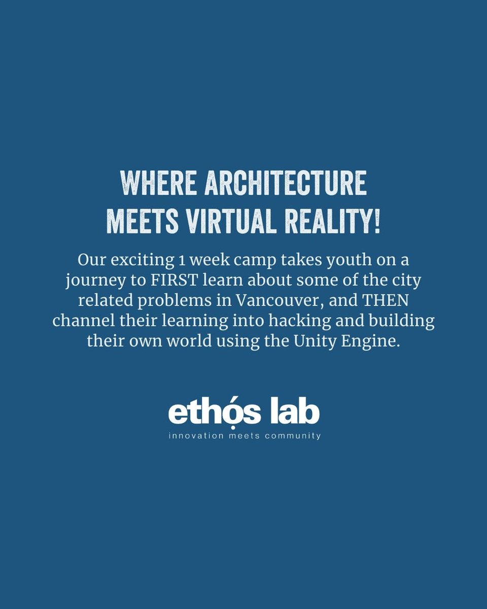 DigiBC (@digibc) on Twitter photo Students will dive into the world of #architecture and #urbandesign and learn, hack, and build using the #UnityEngine. 🏢🛠️ Huge thanks to <a href="/urbanarium/">Urbanarium</a> & <a href="/CentreDigiMedia/">Master of Digital Media</a> for co-designing these incredible camps 🙌 (2/2)
➡️Read the press release here: bit.ly/3WkCMrK Students will dive into the world of #architecture and #urbandesign and learn, hack, and build using the #UnityEngine. 🏢🛠️ Huge thanks to <a href="/urbanarium/">Urbanarium</a> & <a href="/CentreDigiMedia/">Master of Digital Media</a> for co-designing these incredible camps 🙌 (2/2)
➡️Read the press release here: bit.ly/3WkCMrK