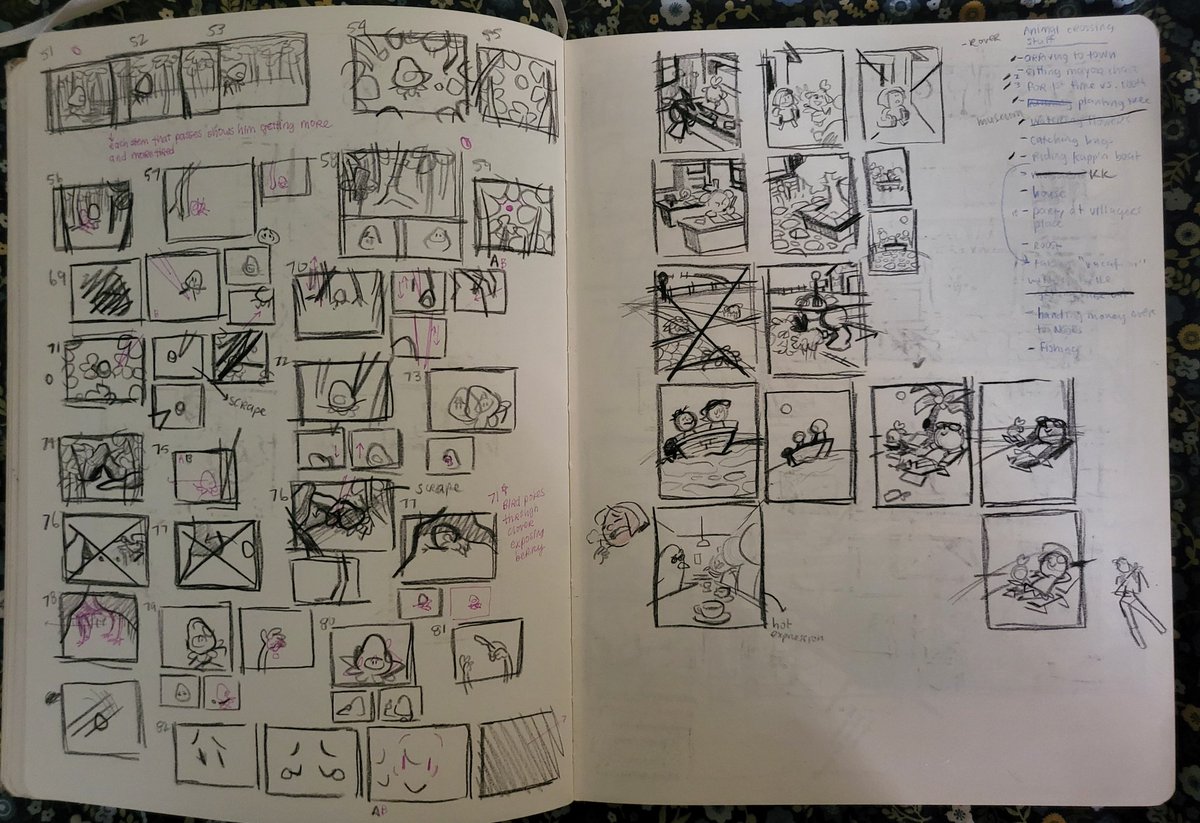 I found some really early preliminary concept work for my thesis when I was digitizing my old sketchbook so I thought I'd share some