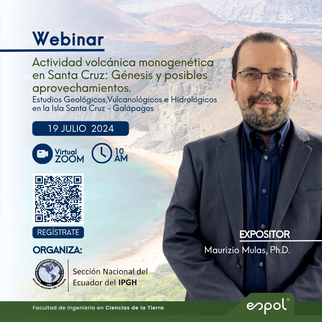 Te invitamos este 🗓 Viernes 19 de julio de 2024 🕙10:00 am #webinar con el Ph.D. Maurizio Mulas.

✅Inscripción: forms.gle/ham26RpsNyU5TK…