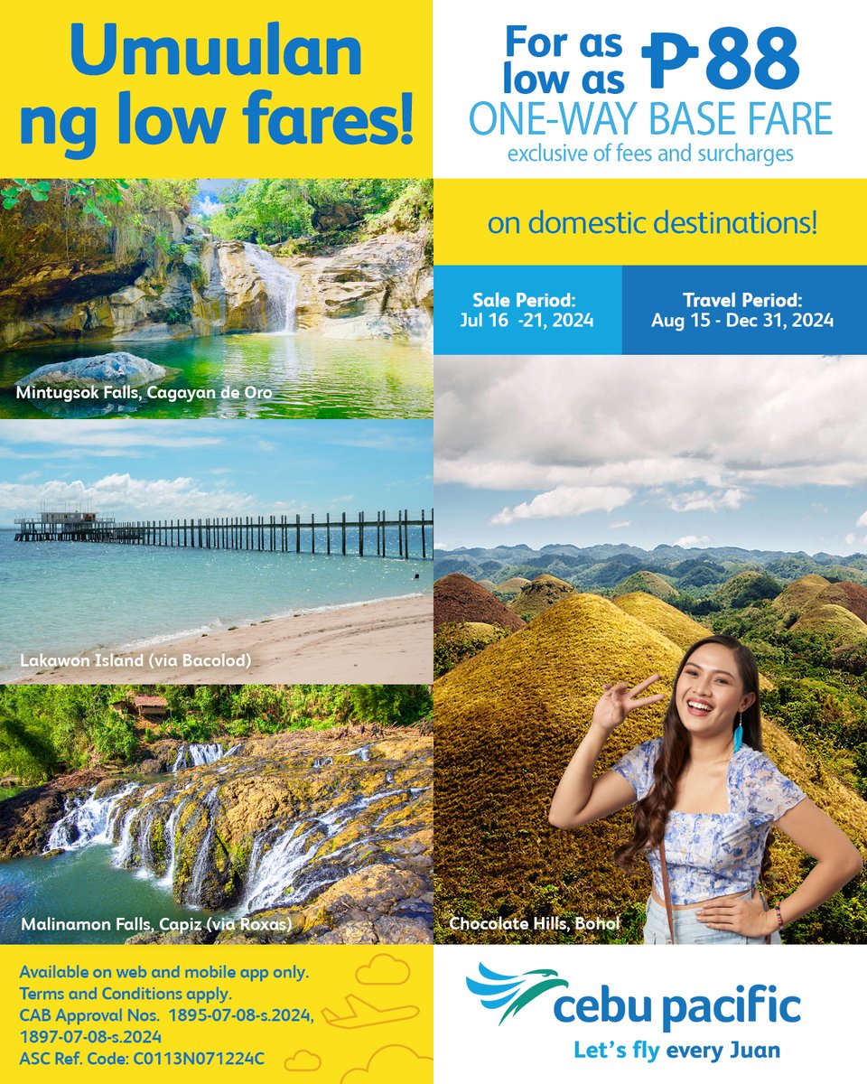 Cebu Pacific Air tweet media