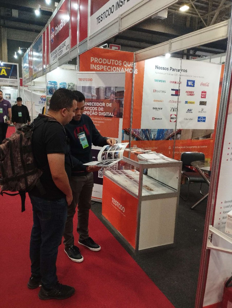 TestcooBService's tweet photo. The Electrolar Show at Sao Paulo has started. We are at booth 405C until 18th July. Please stop by to chat with our experts on-site and learn how TESTCOO can support the quality control solutions for your business.

#TESTCOO #Tradeshow #exhibition #Eletrolarshow #Latinamerica https://t.co/PG3A7TmXrQ