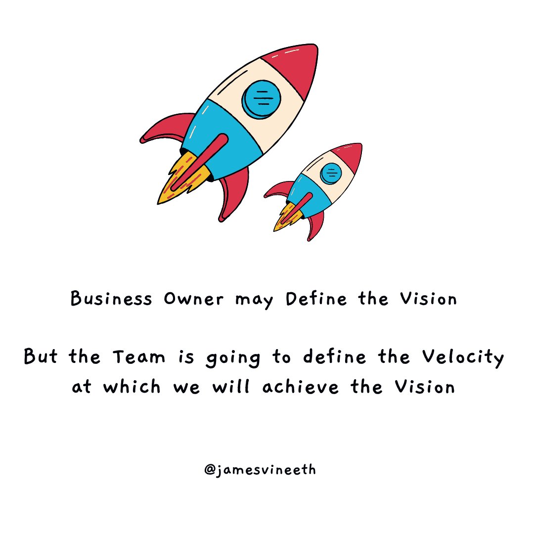 jamesvineeth's tweet photo. Entrepreneur - Vision
Team - Velocity 

*We need to align our team to keep traveling towards the Vision.

Do you agree ?

#team #vision #business #gfi #hbg https://t.co/BsEkHs8S9d