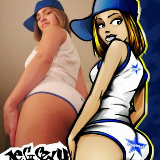 It's okay you don't have big booty cheeks.. humm. you just got a long back. 😆😂